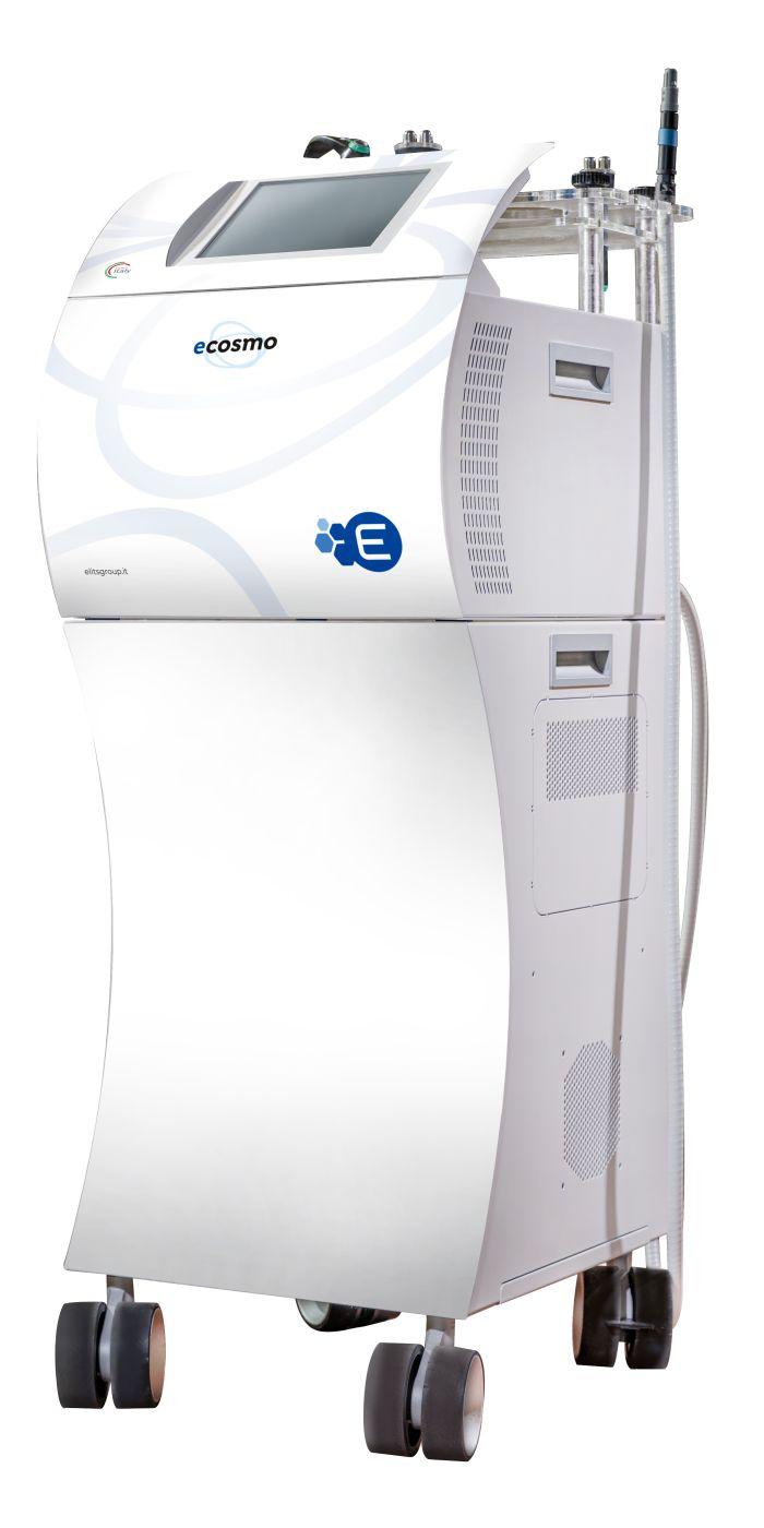 eCosmo è un macchinario per centri estetici per trattamenti viso e corpo (con carrello)