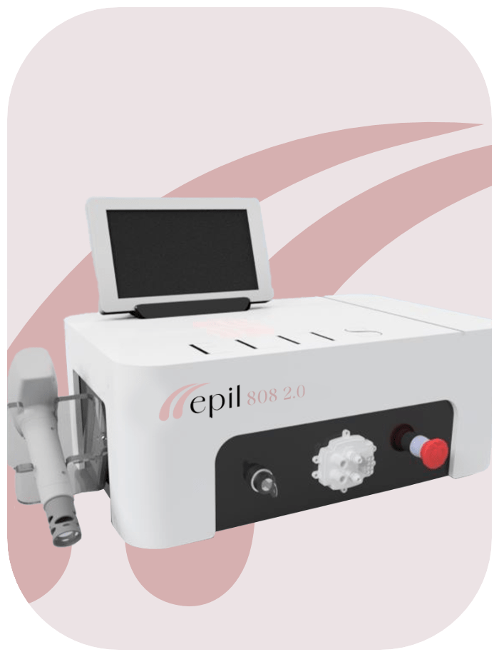 epil808 2.0 è un macchinario estetico professionale per l'epilazione laser